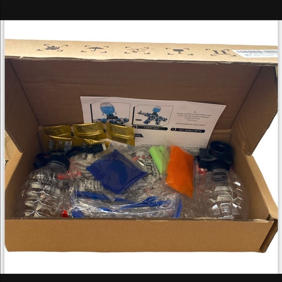 Anstoy Electric Gel Ball Blaster AEG AKM-47 (Red) ECO - Picture 4 of 5